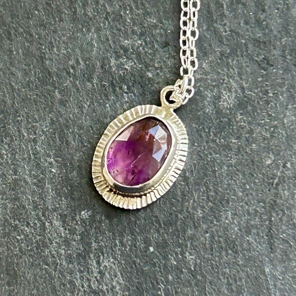 Super Seven, Sterling Silver Necklace