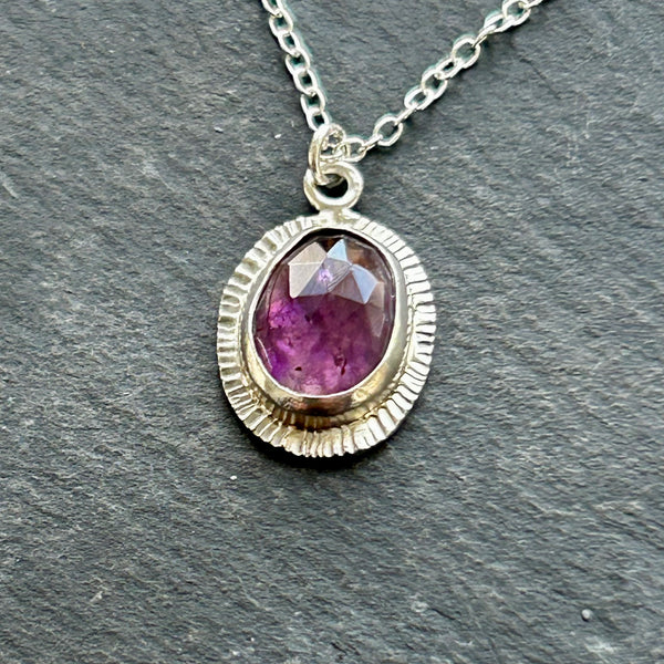 Super Seven, Sterling Silver Necklace
